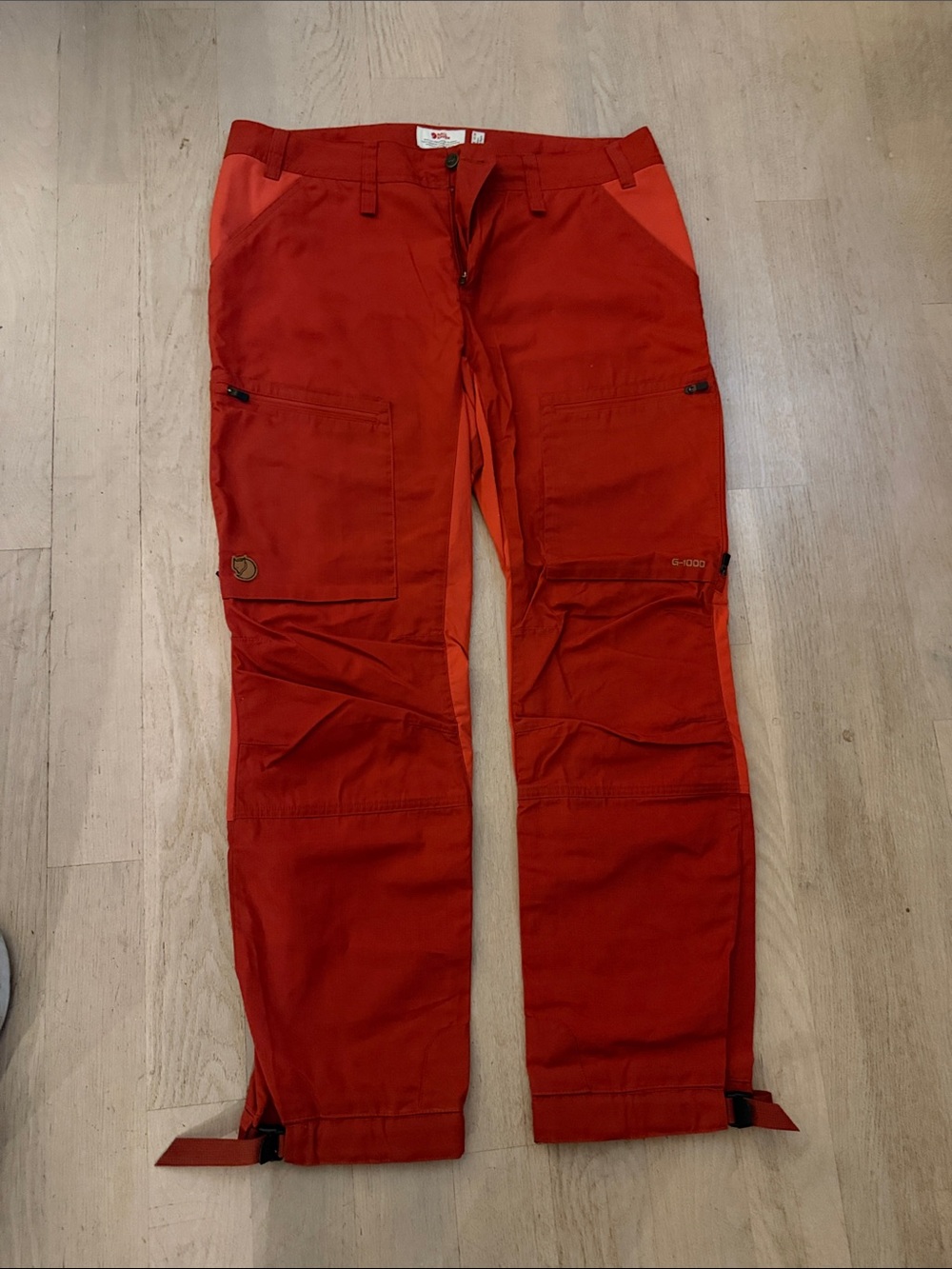 Fjall Raven Abisko Lite Trekking Women’s  Red Outdoor Cargo Pants